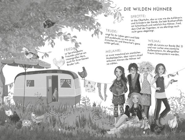 Produktbild: Die Wilden H&uuml;hner. Doppelband, Band 1 und 2