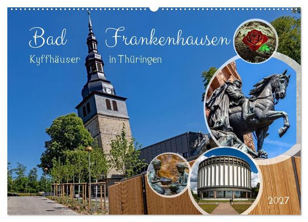 Produktbild: Bad Frankenhausen - Kyffh&auml;user in Th&uuml;ringen (Wandkalender 2027 DIN A2 quer), CALVENDO Monatskalender