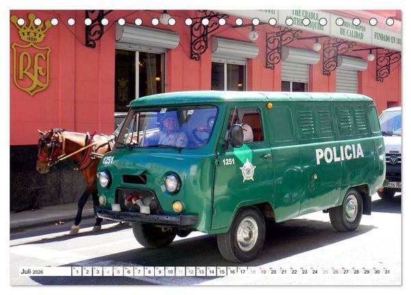 Produktbild: Auto-Legende UAZ-452 - Russlands Brotlaib auf R&auml;dern (Tischkalender 2026 DIN A5 quer), CALVENDO Monatskalender