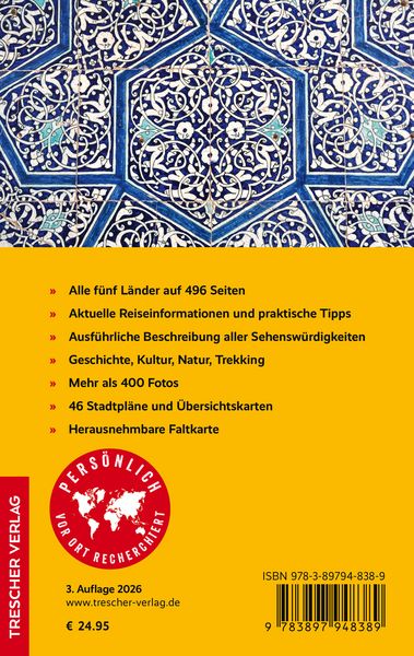 Produktbild: TRESCHER Reisef&uuml;hrer Zentralasien