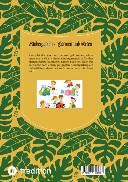 Produktbild: Kindergarten - Formen und Arten