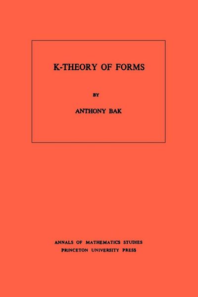 Produktbild: K-Theory of Forms