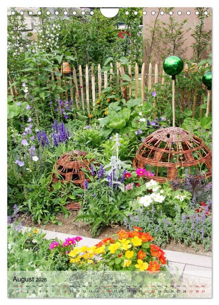 Produktbild: Garden Bliss (Wall Calendar 2026 DIN A4 portrait), CALVENDO 12 Month Wall Calendar