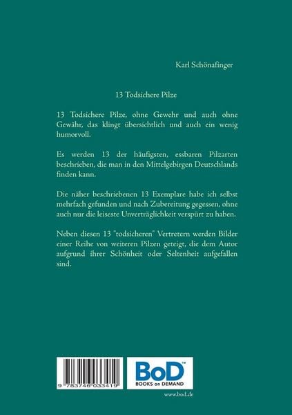 Produktbild: 13 Todsichere Pilze