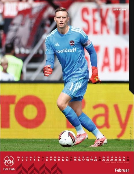 Produktbild: 1. FC N&uuml;rnberg Posterkalender 2027
