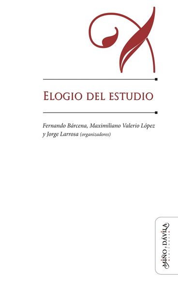 Produktbild: Elogio del estudio
