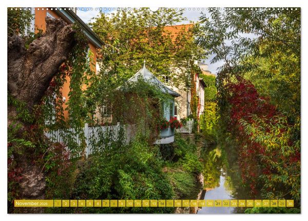 Produktbild: Romantisches Erfurt - Reise durch das sch&ouml;ne Th&uuml;ringen (hochwertiger Premium Wandkalender 2026 DIN A2 quer), Kunstdruck in Hochglanz