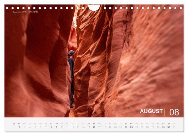 Produktbild: Wunderbare Wanderungen im S&uuml;dwesten der USA (Wandkalender 2026 DIN A4 quer), CALVENDO Monatskalender