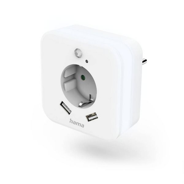 Produktbild: Hama 00223498 LED-Nachtlicht mit Bewegungsmelder LED Tageslichtwei&szlig; Wei&szlig;