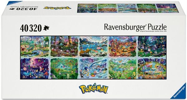 Produktbild: Erwachsenenpuzzle 40000 Teile - Pok&eacute;mon - Celebration Journey