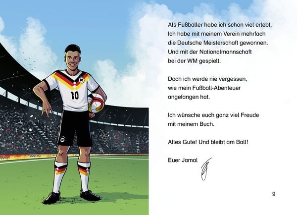 Produktbild: Jamal Musiala. Mein Fu&szlig;ball-Abenteuer beginnt