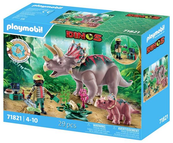 Produktbild: 71821 Triceratops mit Jungtier