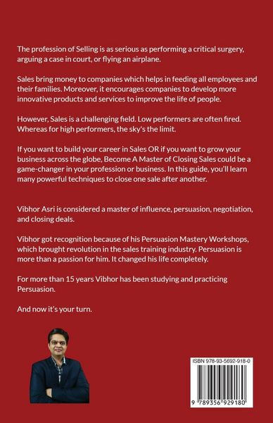Produktbild: BECOME A MASTER OF CLOSING SALES