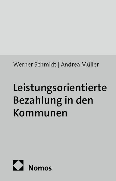 Produktbild: Leistungsorientierte Bezahlung in den Kommunen