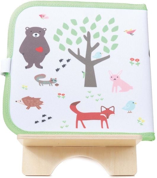 Produktbild: Jaq Jaq Bird - Kreidemalbuch Set mit 4 Kreiden Wald
