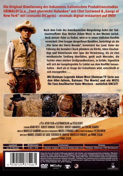 Produktbild: Die 4 Geier der Sierra Nevada