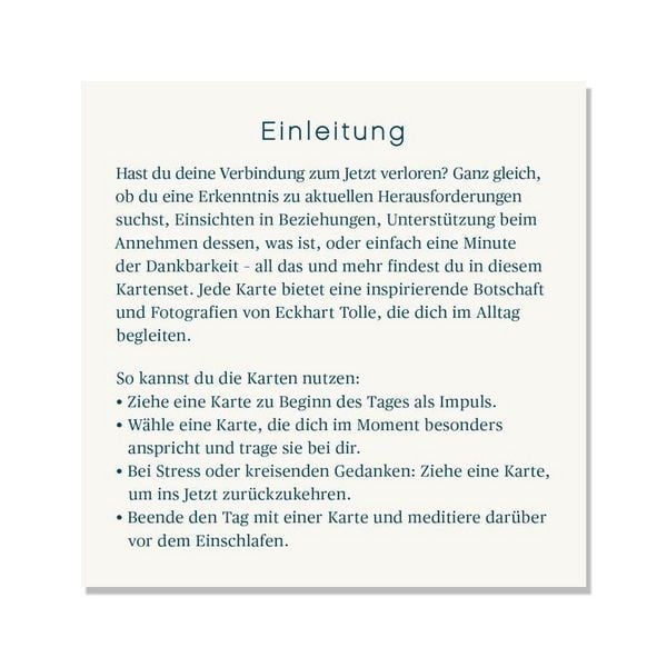 Produktbild: Die Jetzt-Box