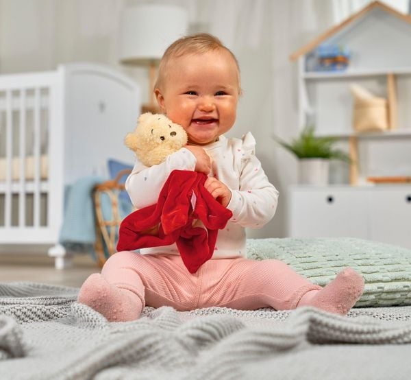 Produktbild: Disney Winnie Puuh Kopf m. Schmusetuch
