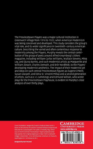 Produktbild: The Provincetown Players and the Culture of Modernity