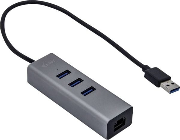 I-tec Netzwerkadapter 10 / 100 / 1000MBit/s USB 3.2 Gen 1 (USB 3.0)