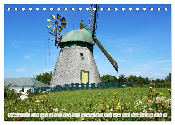 Produktbild: Amrum &ndash; Trauminsel in der Nordsee (Tischkalender 2026 DIN A5 quer), CALVENDO Monatskalender