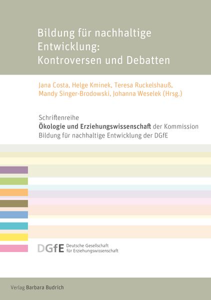Produktbild: Bildung f&uuml;r nachhaltige Entwicklung: Kontroversen und Debatten