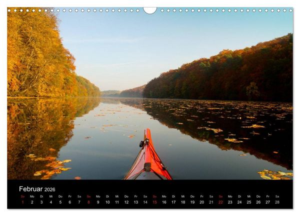 Produktbild: WasserSpiegel Mecklenburgische Seenplatte (Wandkalender 2026 DIN A3 quer), CALVENDO Monatskalender