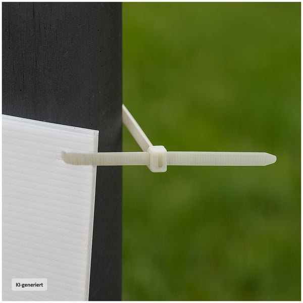Produktbild: HTI-Living Robuster Kabelbinder 100 St&uuml;ck 10x1000mm f&uuml;r Werkstatt, Plakate und Banner