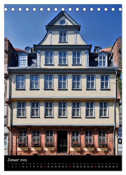 Produktbild: Frankfurt Highlights (Tischkalender 2026 DIN A5 hoch), CALVENDO Monatskalender