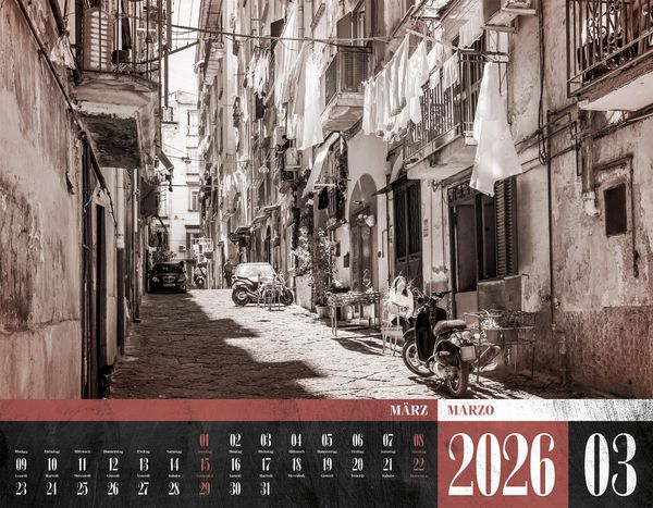 Produktbild: La Dolce Vita Kalender 2026 | Italienische Lebensart
