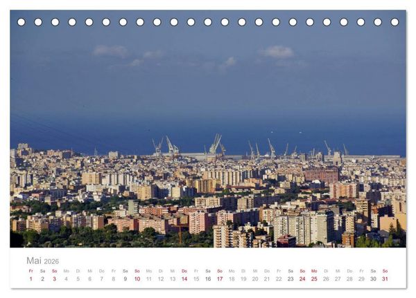 Produktbild: Impressionen aus Sizilien (Tischkalender 2026 DIN A5 quer), CALVENDO Monatskalender