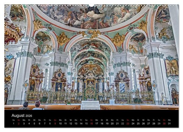 Produktbild: Von Schaffhausen zum S&auml;ntis (Wandkalender 2026 DIN A2 quer), CALVENDO Monatskalender