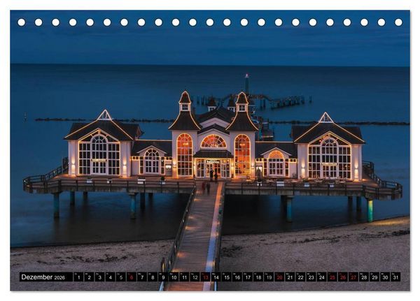 Produktbild: Entdeckungen auf der Insel R&uuml;gen (Tischkalender 2026 DIN A5 quer), CALVENDO Monatskalender