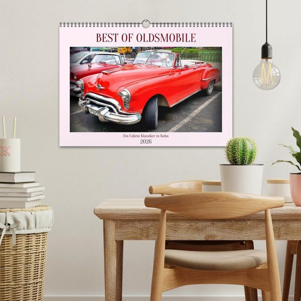 Produktbild: Best of Oldsmobile - Ein Cabrio Klassiker in Kuba (Wandkalender 2026 DIN A3 quer), CALVENDO Monatskalender