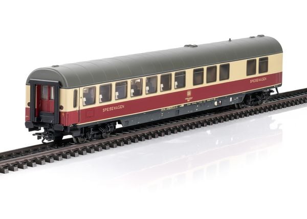 Produktbild: M&auml;rklin 43872 H0 Schnellzug-Speisewagen Purpurrot/Beige der DB WRmh 132 Speisewagen