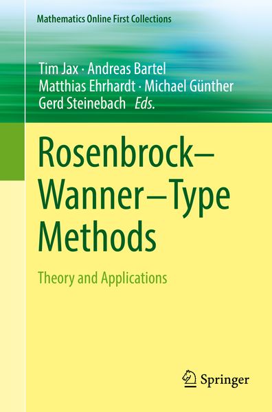 Produktbild: Rosenbrock&mdash;Wanner&ndash;Type Methods