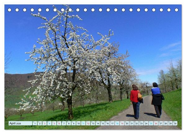 Produktbild: Stimmungsvolle Schw&auml;bische Alb (Tischkalender 2026 DIN A5 quer), CALVENDO Monatskalender