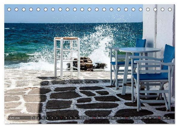 Produktbild: Griechische Momente (Tischkalender 2026 DIN A5 quer), CALVENDO Monatskalender