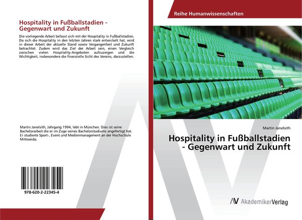 Produktbild: Hospitality in Fu&szlig;ballstadien - Gegenwart und Zukunft