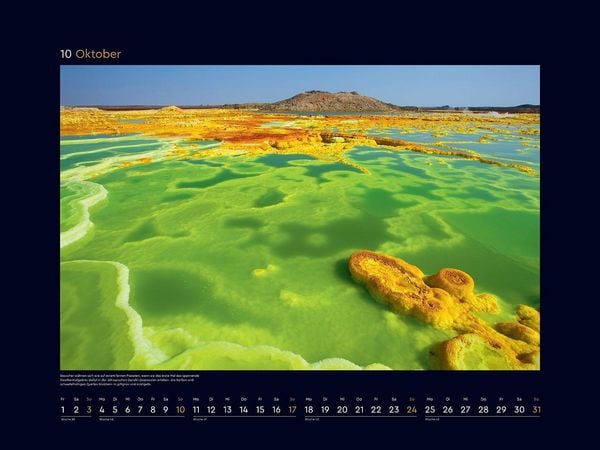 Produktbild: Farben der Erde - KUNTH Wandkalender 2027