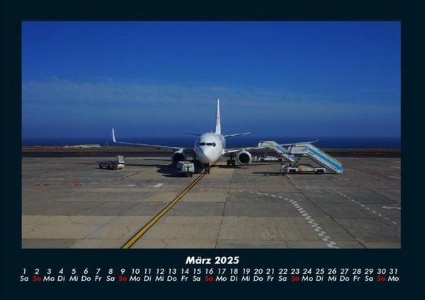 Produktbild: Flugzeuge 2025 Fotokalender DIN A4