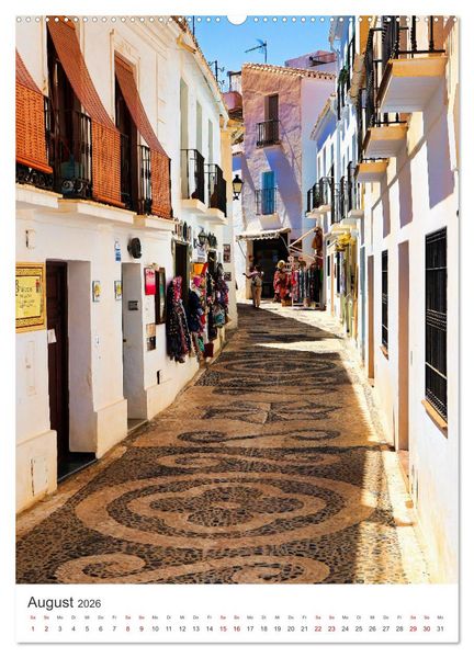 Produktbild: Andalusien - Malerische Gassen (hochwertiger Premium Wandkalender 2026 DIN A2 hoch), Kunstdruck in Hochglanz