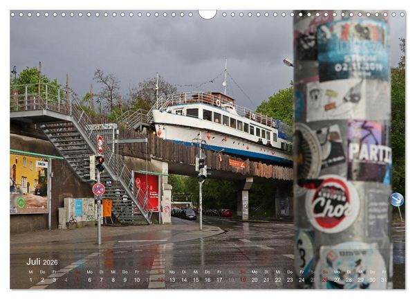 Produktbild: Impressionen aus M&uuml;nchen (Wandkalender 2026 DIN A3 quer), CALVENDO Monatskalender