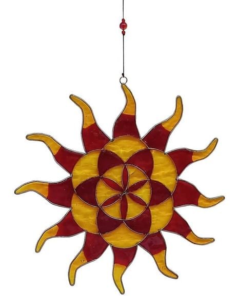 Produktbild: Suncatcher "Sonne Saat des Lebens"