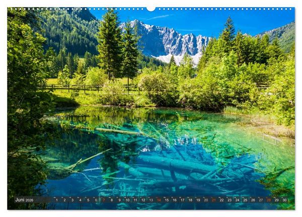 Produktbild: Impressionen aus K&auml;rnten (hochwertiger Premium Wandkalender 2026 DIN A2 quer), Kunstdruck in Hochglanz