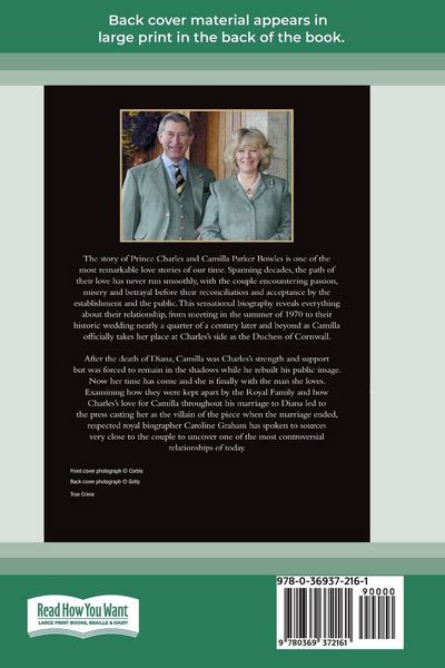 Produktbild: Camilla and Charles - The Love Story (16pt Large Print Edition)