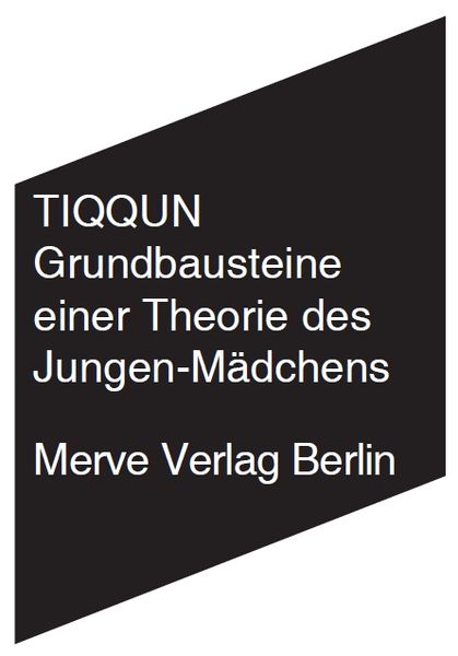 Produktbild: Grundbausteine einer Theorie des Jungen-M&auml;dchens