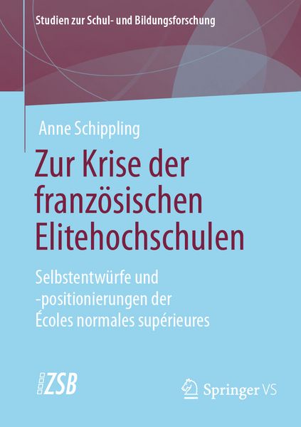 Produktbild: Zur Krise der franz&ouml;sischen Elitehochschulen