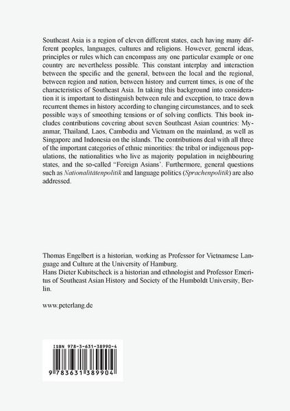 Produktbild: Ethnic Minorities and Politics in Southeast Asia