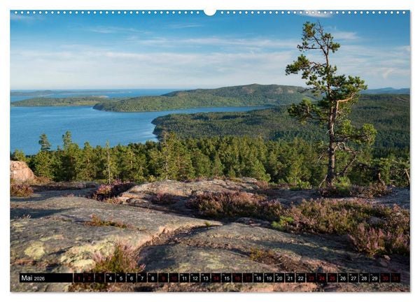 Produktbild: Skandinavische Horizonte (hochwertiger Premium Wandkalender 2026 DIN A2 quer), Kunstdruck in Hochglanz